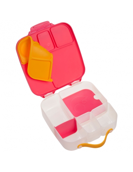 Duży lunchbox śniadaniówka z wkładem chłodzącym b.box Strawberry Shake