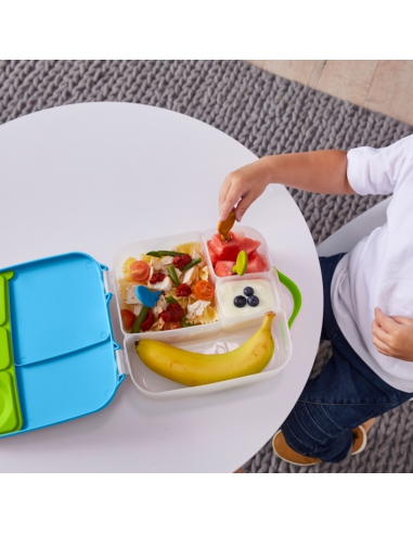 Duży lunchbox śniadaniówka z wkładem chłodzącym b.box Ocean Breeze