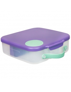 Duży lunchbox śniadaniówka z wkładem chłodzącym b.box Lilac Pop