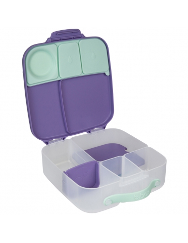 Duży lunchbox śniadaniówka z wkładem chłodzącym b.box Lilac Pop