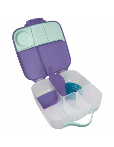 Duży lunchbox śniadaniówka z wkładem chłodzącym b.box Lilac Pop
