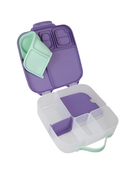 Duży lunchbox śniadaniówka z wkładem chłodzącym b.box Lilac Pop Duży lunchbox śniadaniówka z wkładem chłodzącym b.box Lilac Pop