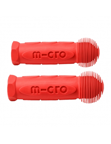 Rączki nakładki na kierownicę hulajnogi Mini/Maxi Micro Red (czerwone)