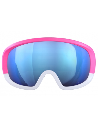 Gogle narciarskie POC FOVEA MID CLARITY COMP Fluorescent Pink/Hydrogen White/Spektris Blue