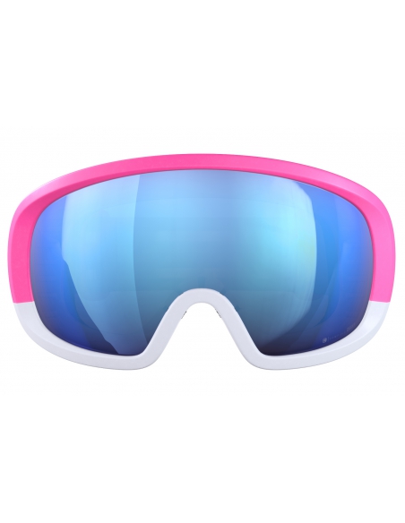 Gogle narciarskie POC FOVEA MID CLARITY COMP Fluorescent Pink/Hydrogen White/Spektris Blue