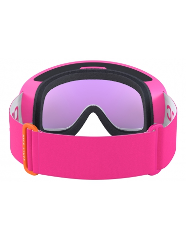 Gogle narciarskie POC FOVEA MID CLARITY COMP Fluorescent Pink/Hydrogen White/Spektris Blue