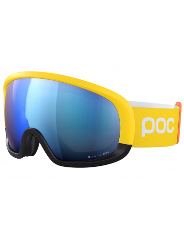 Gogle narciarskie POC FOVEA MID CLARITY COMP Aventurine Yellow/Uranium Black/Spektris Blue