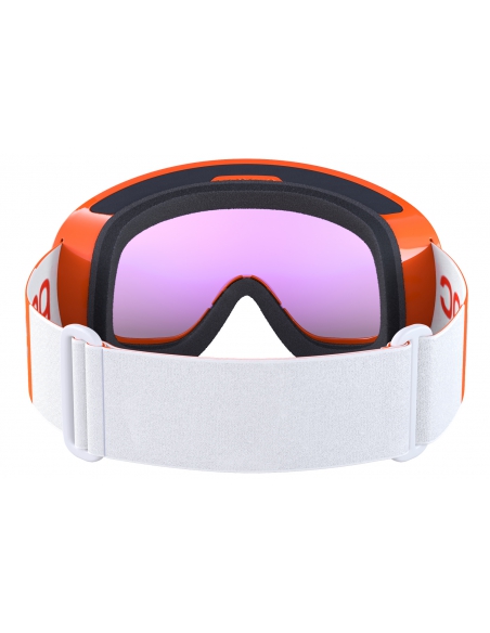 Gogle narciarskie POC FOVEA MID CLARITY COMP Fluorescent Orange/Hydrogen White/Spektris Blue