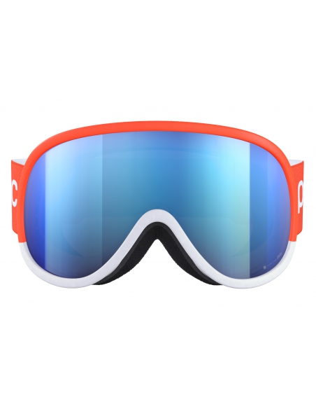 Gogle narciarskie POC RETINA CLARITY COMP Fluorescent Orange/Hydrogen White/Spektris Blue