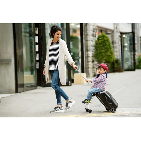 Walizka-wózek podróżny Micro Eazy Luggage Cactus Green