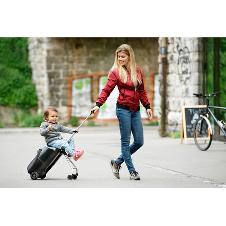 Walizka-wózek podróżny Micro Eazy Luggage Cactus Green