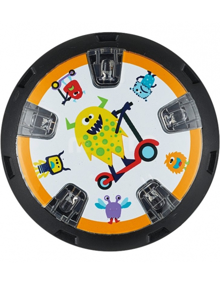Świecące nakładki na kółka hulajnóg Micro Wizzers Monsters
