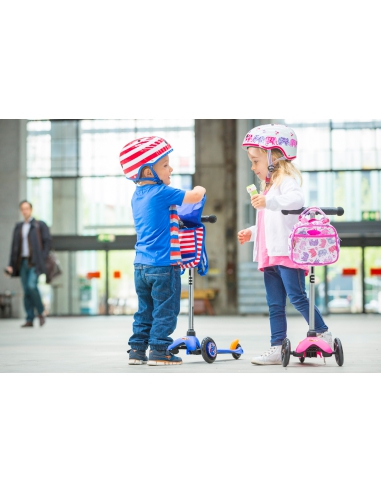 Torebka Micro na hulajnogę różowe słonie elephant