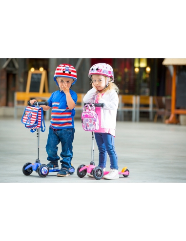 Torebka Micro na hulajnogę różowe słonie elephant