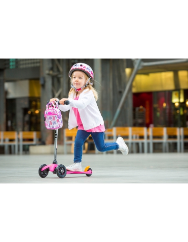 Torebka Micro na hulajnogę różowe słonie elephant