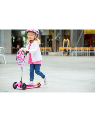 Torebka Micro na hulajnogę różowe słonie elephant