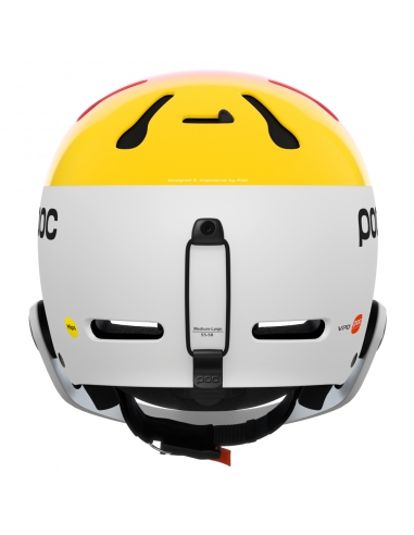 Kask narciarski POC ARTIC SL MIPS (z odpinaną i regulowaną gardą) Speedy Gradient Fluorescent Pink/Aventurine Yellow