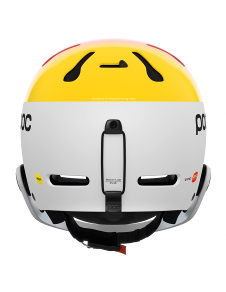 Kask narciarski POC ARTIC SL MIPS (z odpinaną i regulowaną gardą) Speedy Gradient Fluorescent Pink/Aventurine Yellow