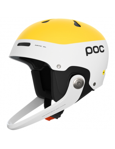 Kask narciarski POC ARTIC SL MIPS (z odpinaną i regulowaną gardą) Aventurine Yellow