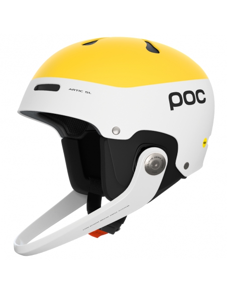 Kask narciarski POC ARTIC SL MIPS (z odpinaną i regulowaną gardą) Aventurine Yellow