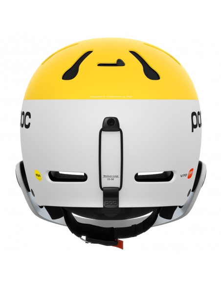Kask narciarski POC ARTIC SL MIPS (z odpinaną i regulowaną gardą) Aventurine Yellow