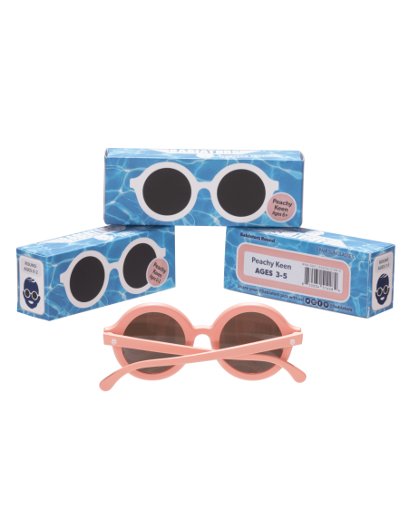Okulary przeciwsłoneczne dla dzieci Babiators Round Peachy Keen 6+