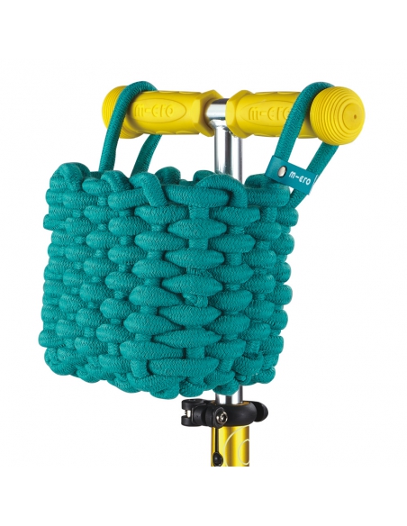 Koszyk na kierownicę hulajnogi lub rowerka Micro Soft Basket Green
