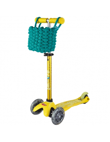 Koszyk na kierownicę hulajnogi lub rowerka Micro Soft Basket Green
