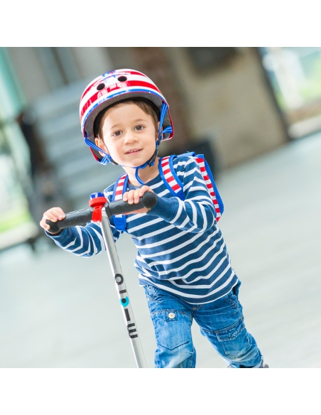 Dzwonek Micro czerwono-niebieski Dzwonek Micro czerwono-niebieski