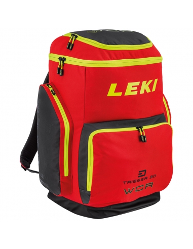 Plecak narciarski Leki SKIBOOT BAG WCR Red/Yellow 85L