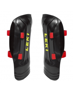 Ochraniacze narciarskie na golenie Leki WorldCup Pro Shin Guard Junior Black