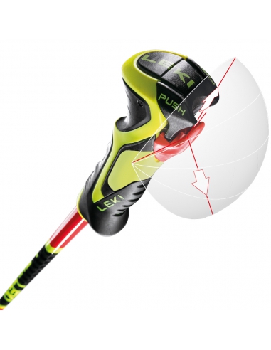 Kije narciarskie Leki WCR Lite SL 3D Red