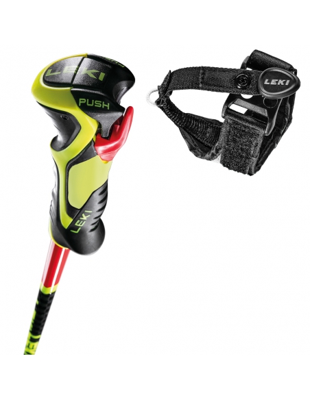 Kije narciarskie Leki WCR Lite SL 3D Red