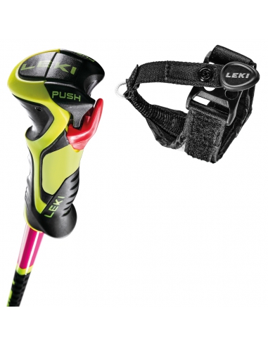 Kije narciarskie Leki WCR Lite SL 3D Pink