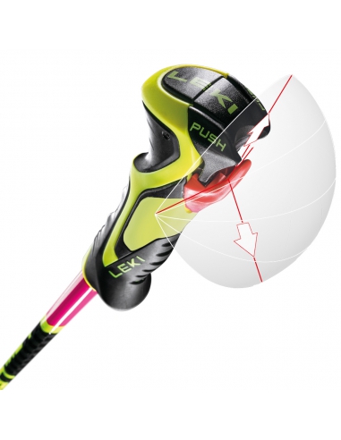 Kije narciarskie Leki WCR Lite SL 3D Pink