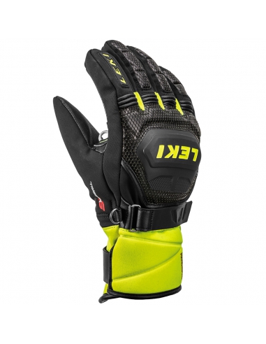 Rękawice narciarskie Leki WorldCup Race Coach Flex S GTX Junior (pięciopalczaste)