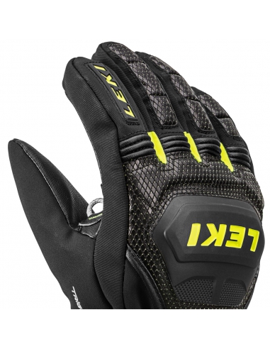 Rękawice narciarskie Leki WorldCup Race Coach Flex S GTX Junior (pięciopalczaste)