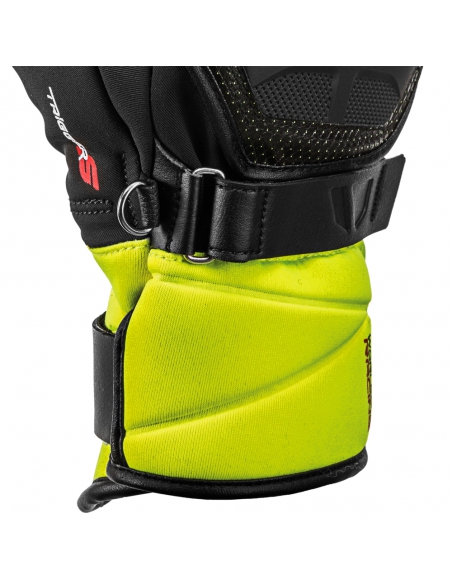 Rękawice narciarskie Leki WorldCup Race Coach Flex S GTX Junior (pięciopalczaste)