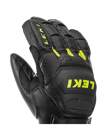 Rękawice narciarskie Leki WorldCup Race Flex S Junior (pięciopalczaste)