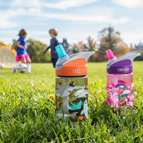 Termiczny bidon Camelbak Eddy Kids Insulated 0,4l Purple Flowers