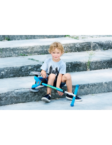 Błękitna trójkołowa hulajnoga Mini Micro Deluxe Ocean Blue MMD046