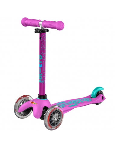 Lawendowa trójkołowa hulajnoga Mini Micro Deluxe Lavender MMD037