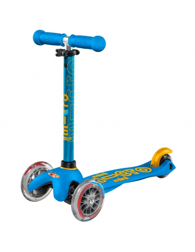 Błękitna trójkołowa hulajnoga Mini Micro Deluxe Ocean Blue MMD046