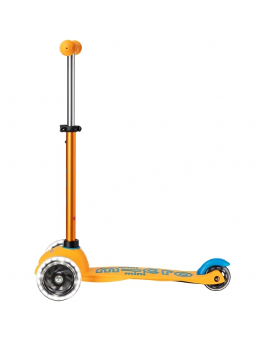 Trójkołowa hulajnoga Mini Micro Deluxe LED Apricot (świecące koła)