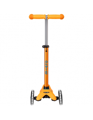 Trójkołowa hulajnoga Mini Micro Deluxe LED Apricot (świecące koła)