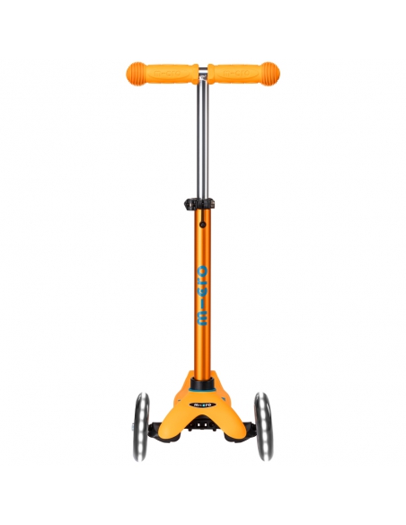 Trójkołowa hulajnoga Mini Micro Deluxe LED Apricot (świecące koła)