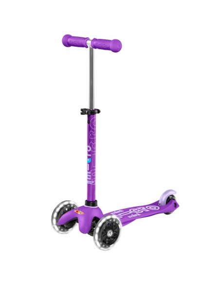 Hulajnoga Mini Micro Deluxe LED Purple (świecące koła)