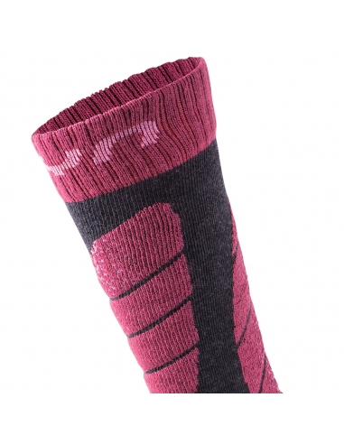 Skarpety narciarskie UYN Ski Junior Anthracite Melange/Violet