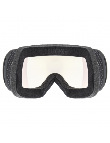 Gogle narciarskie Uvex Downhill 2100 V Black Mat/Mirror Green