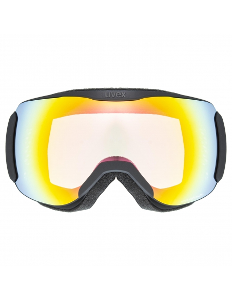 Gogle narciarskie Uvex Downhill 2100 V Black Mat/Mirror Rainbow